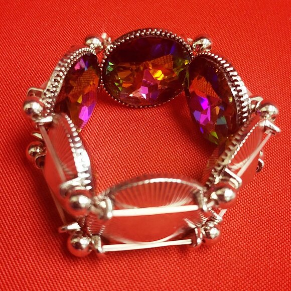 Paparazzi Powerhouse Hustle Multicolor Bracelet - Picture 6 of 9